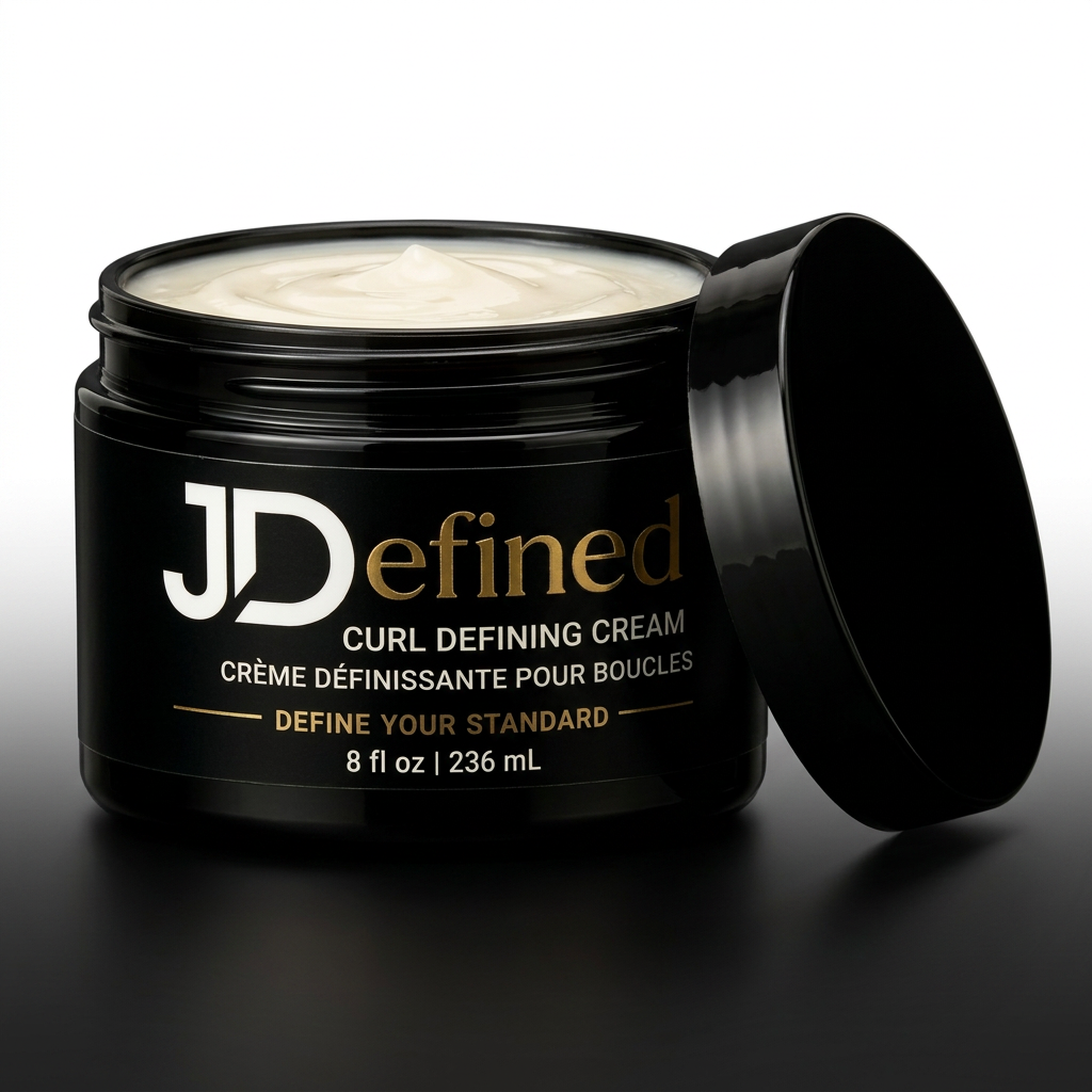 JDefined Curl Defining Cream — Mahogany Teakwood scent
